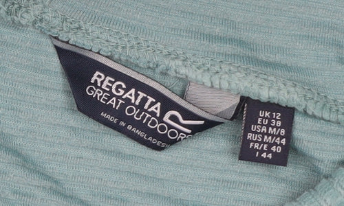Regatta Great Outdoors Women's Green UK 12 Pullover Hoodie Cotton Blend Long Sleeve