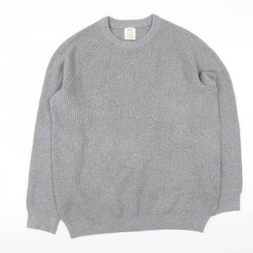 Marks and Spencer Mens Grey XL Supersoft Knit Jumper