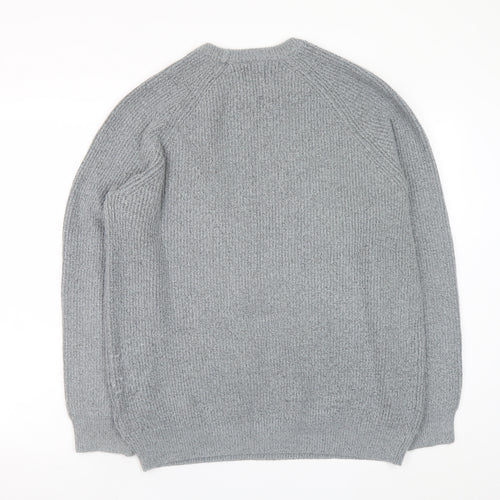 Marks and Spencer Mens Grey XL Supersoft Knit Jumper