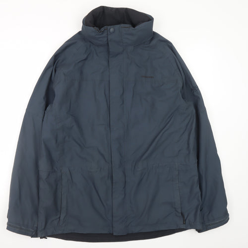 Craghoppers Men's Blue Waterproof Parka Jacket Size M Outdoor