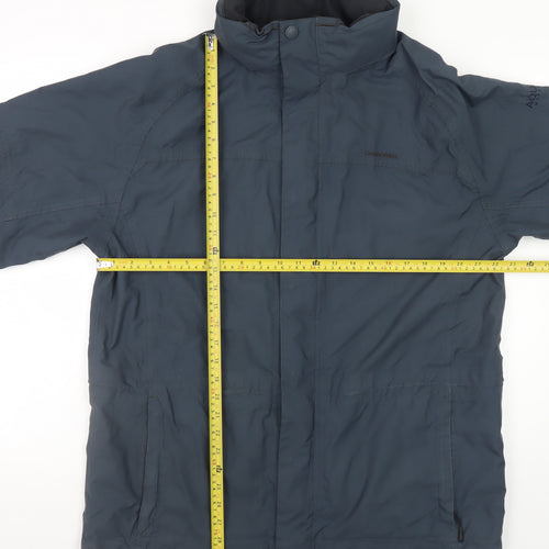 Craghoppers Men's Blue Waterproof Parka Jacket Size M Outdoor