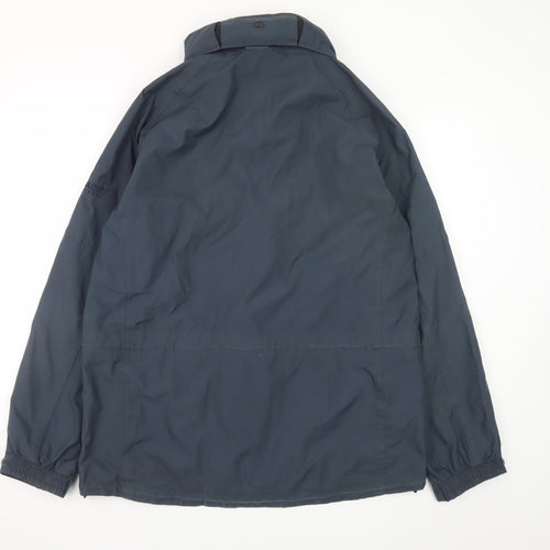 Craghoppers Men's Blue Waterproof Parka Jacket Size M Outdoor