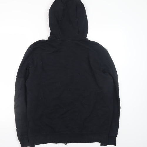 Nike Air Men's Black Full Zip Hoodie Size M Sportswear Fleece