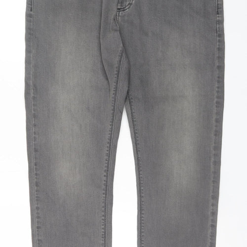 Marks and Spencer Men's Grey Slim Fit Denim Jeans 34W 31L