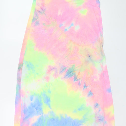FLAM Mode Women’s Multicoloured Tie Dye Long Tank Dress S