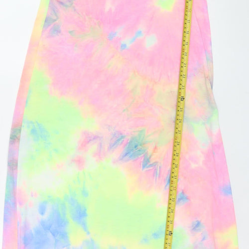 FLAM Mode Women’s Multicoloured Tie Dye Long Tank Dress S