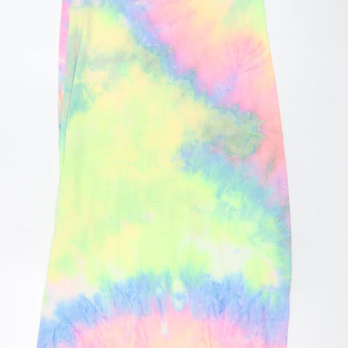 FLAM Mode Women’s Multicoloured Tie Dye Long Tank Dress S