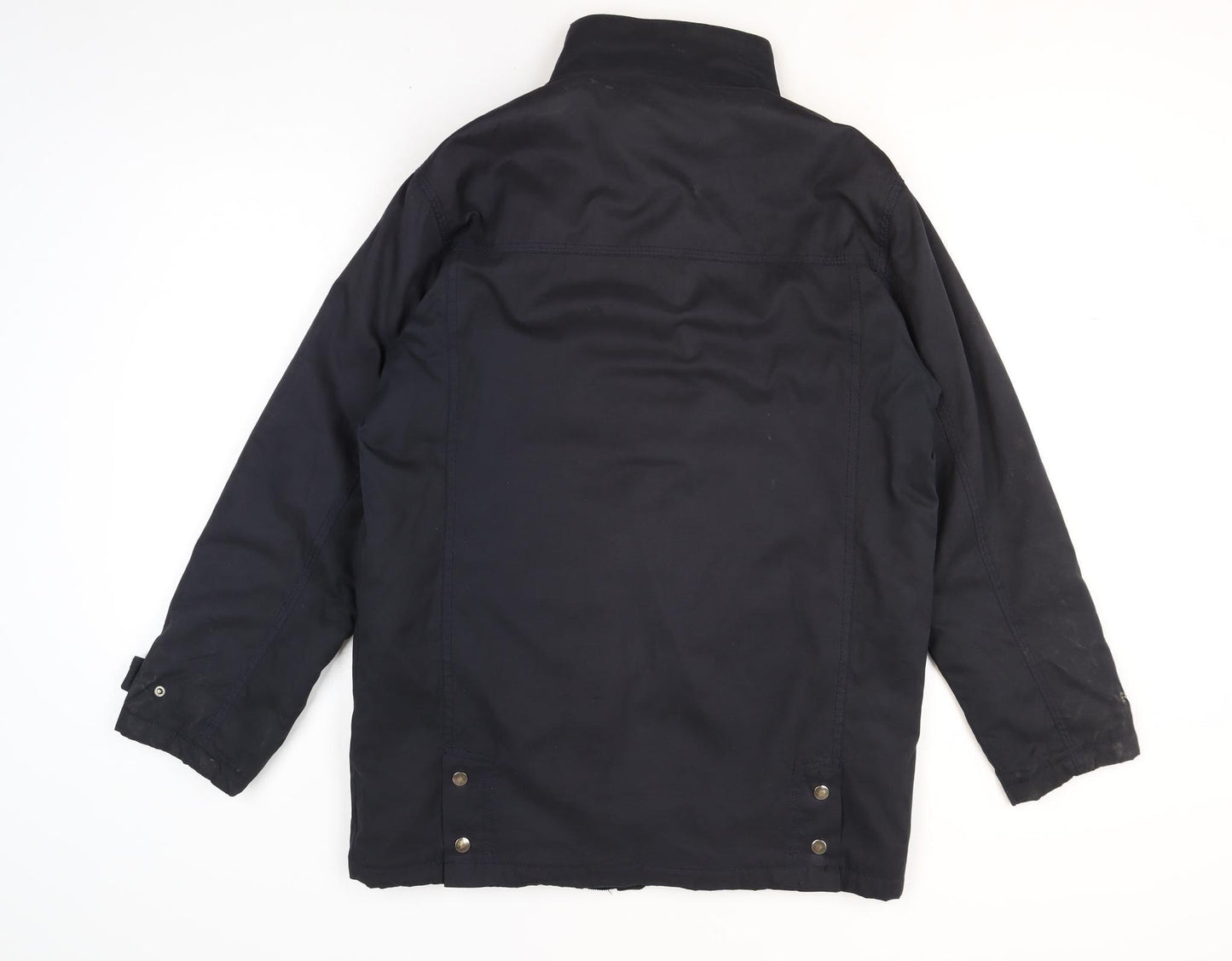 EWM Pure Classics Men's Blue Mid-Length Padded Jacket S