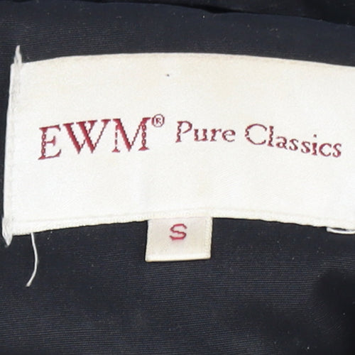 EWM Pure Classics Men's Blue Mid-Length Padded Jacket S