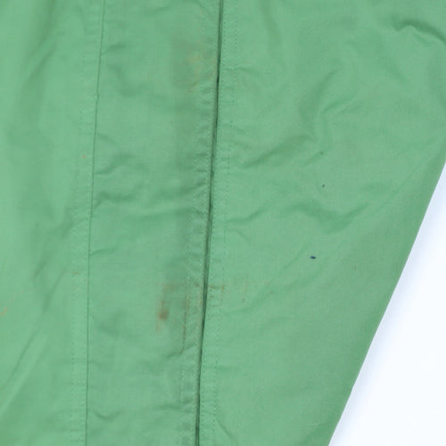 Arctic Storm Men's Green Hooded Parka Jacket Size M Outdoor Water Resistant