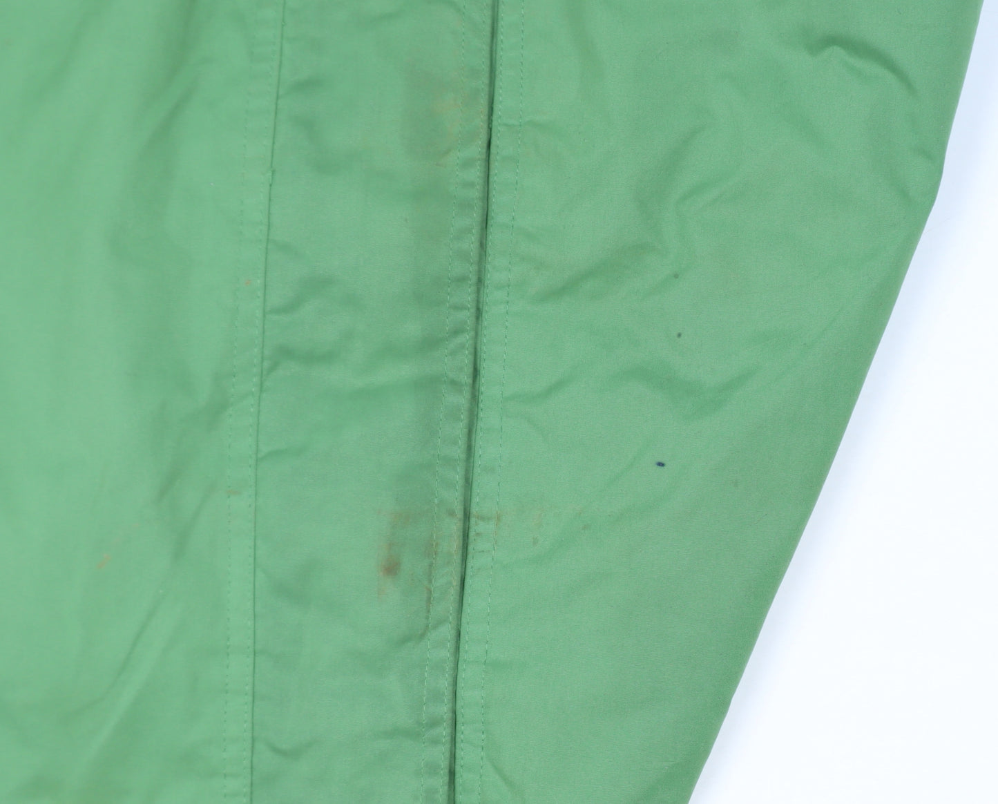 Arctic Storm Men's Green Hooded Parka Jacket Size M Outdoor Water Resistant