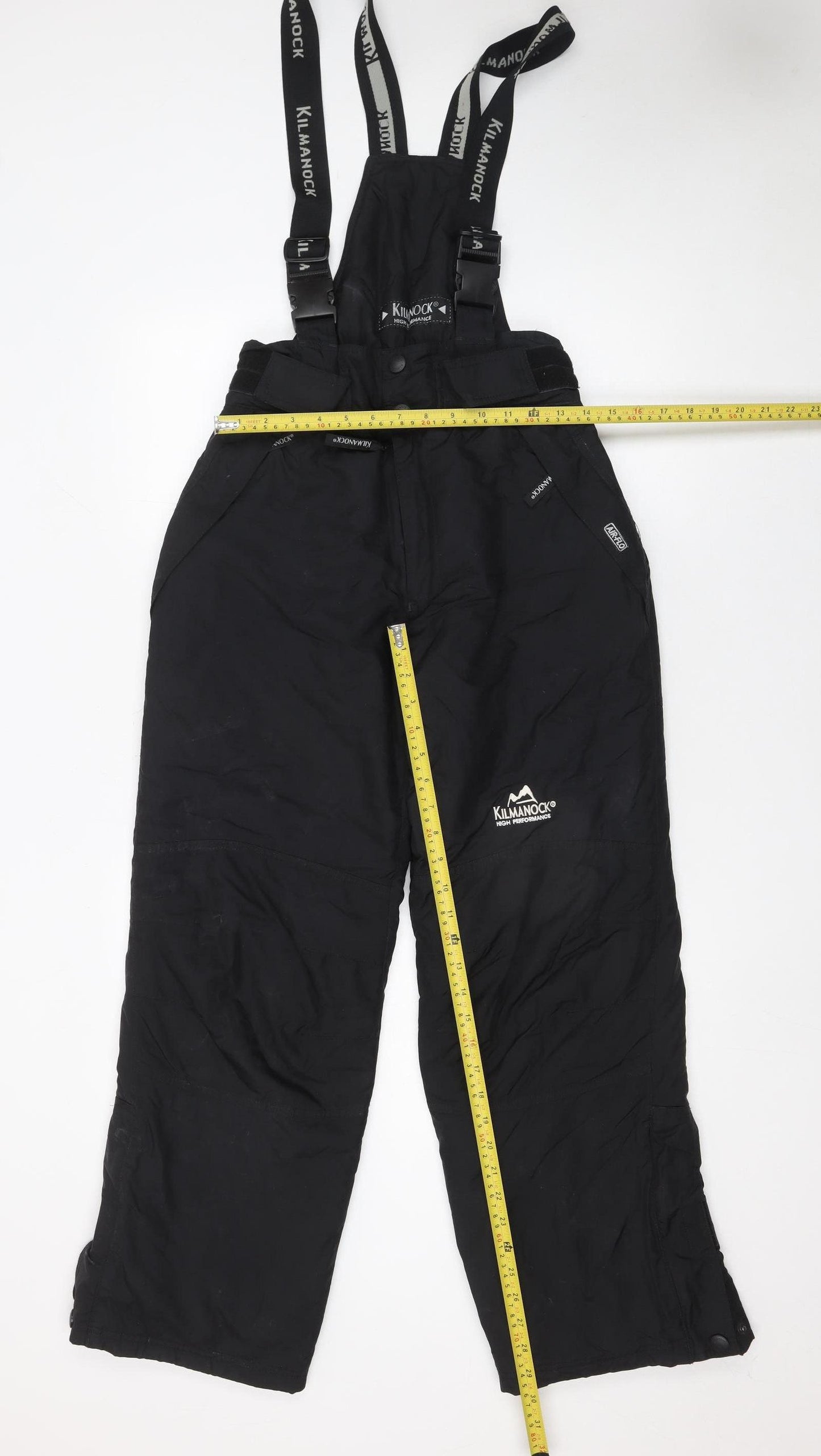 Kilmarnock Women's Black Snow Pants Size 10 Waterproof Insulated