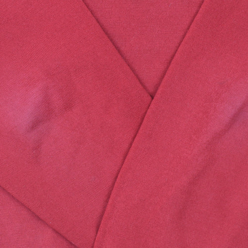 Marks and Spencer Men’s Red V-Neck Acrylic Jumper XL