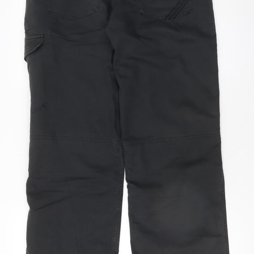 Craghoppers Womens Black Cargo Trousers Size 10 Regular Fit Stretch