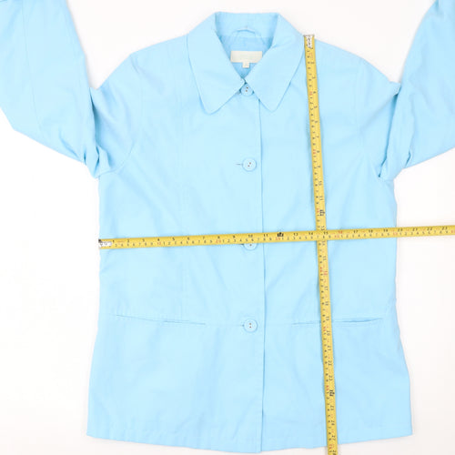 Marks and Spencer Women’s Blue Size 14 Polyester Basic Jacket