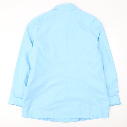 Marks and Spencer Women’s Blue Size 14 Polyester Basic Jacket