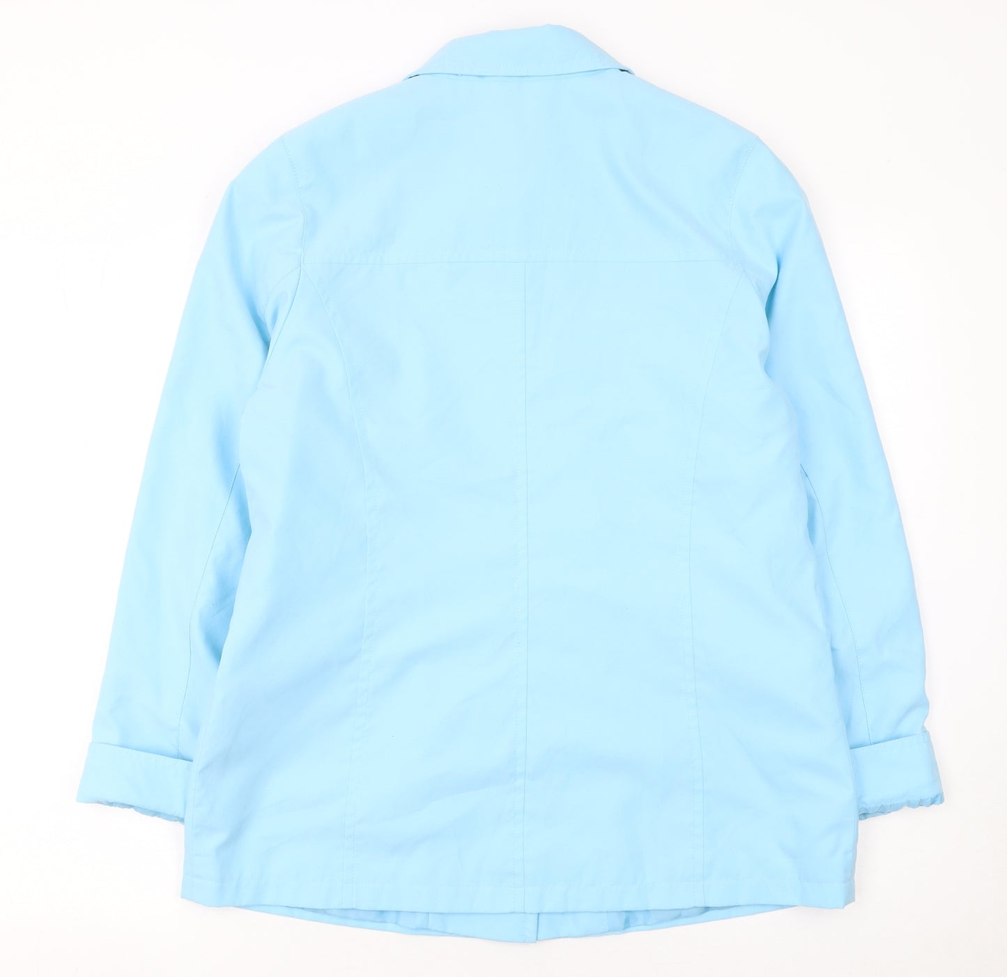Marks and Spencer Women’s Blue Size 14 Polyester Basic Jacket