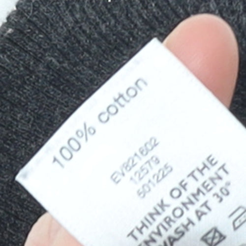 Stone Bay Men’s Black XL 1/4 Zip High Neck Cotton Sweatshirt