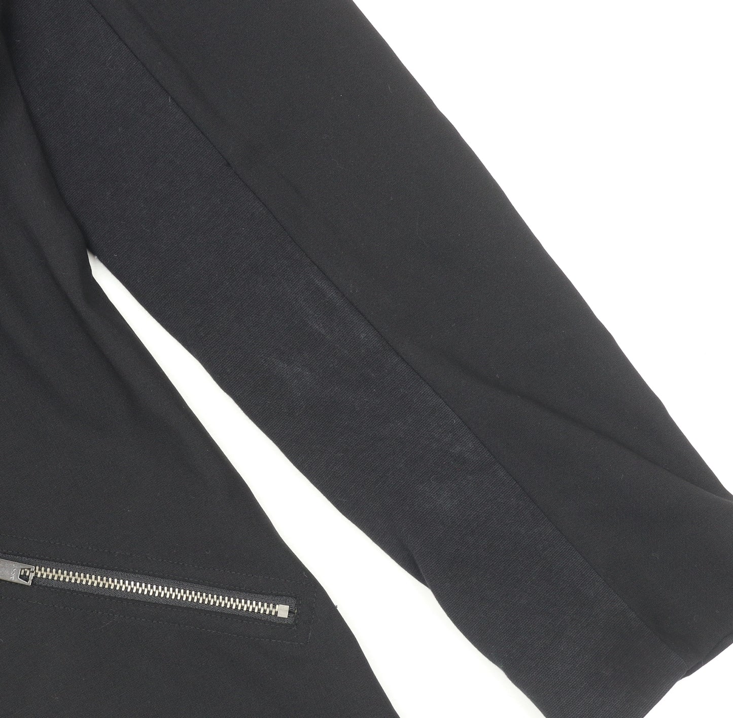 DKNY Womens Black Wool Blend Single Breasted Blazer Size 10