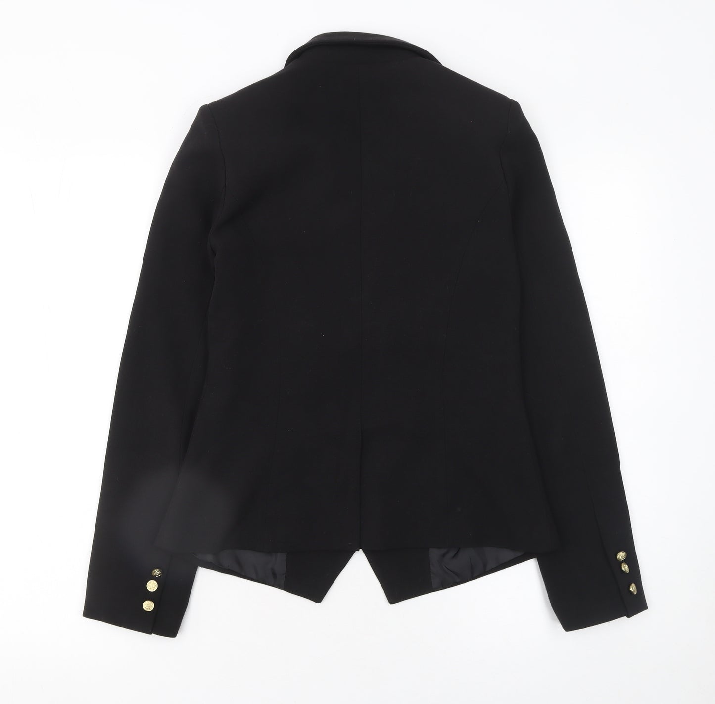 Sinsay Women’s Black Double-Breasted Blazer XS Classic Style