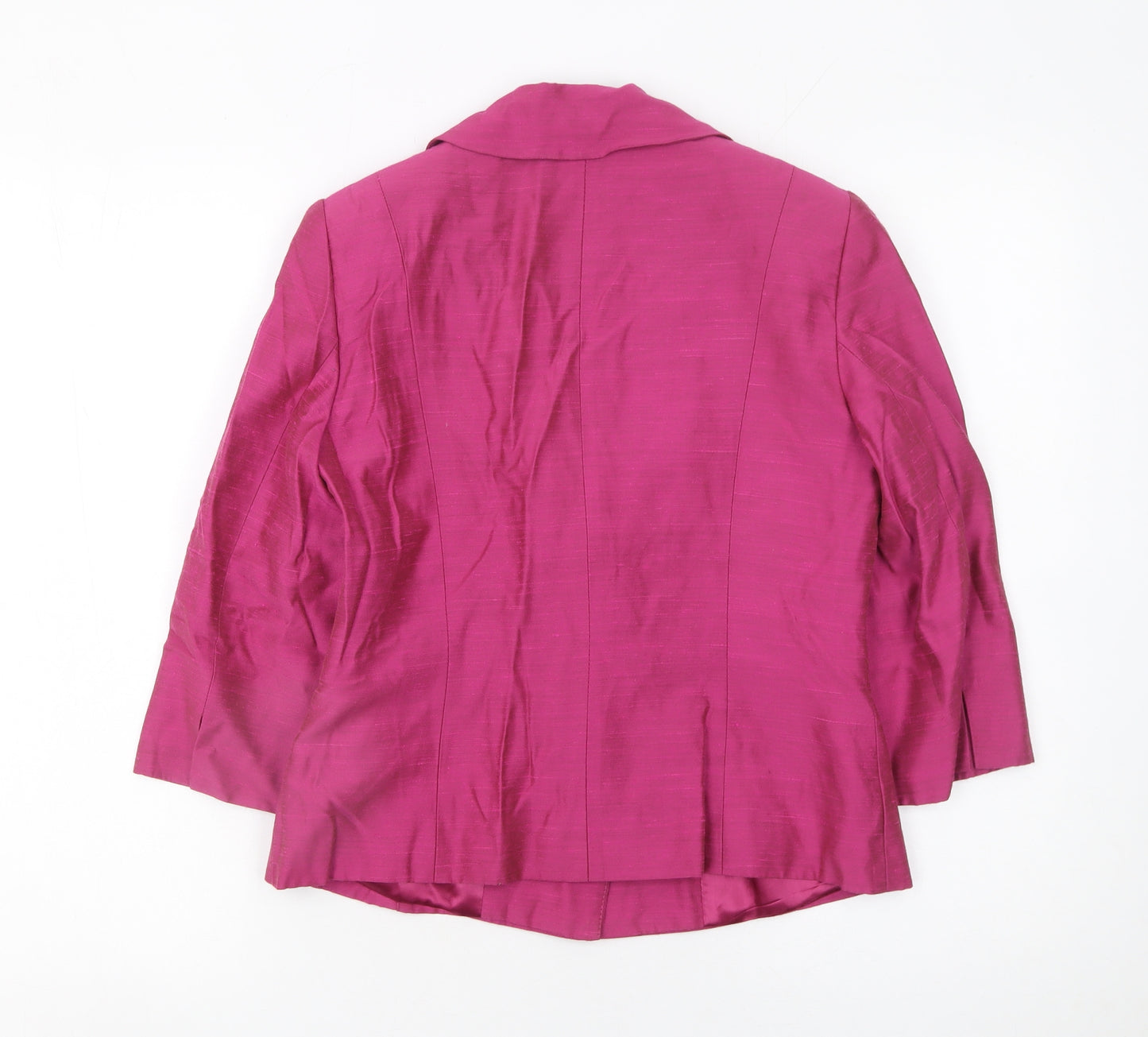 Minuet Women’s Pink Shawl Lapel Formal Suit Jacket UK 8
