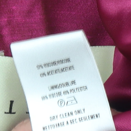 Minuet Women’s Pink Shawl Lapel Formal Suit Jacket UK 8