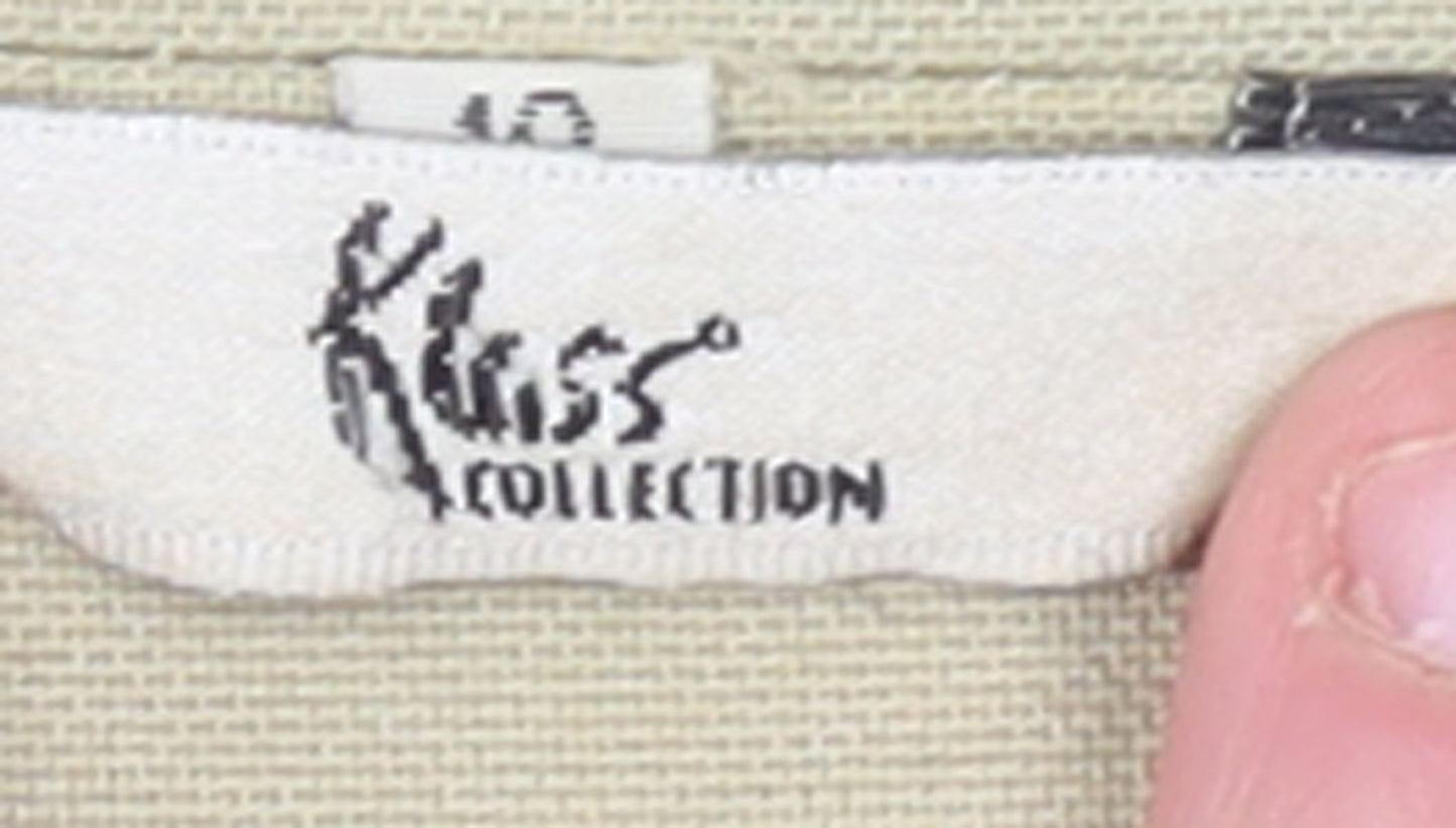 Kiss Collection Beige Double-Breasted Blazer Jacket Women’s Size 18