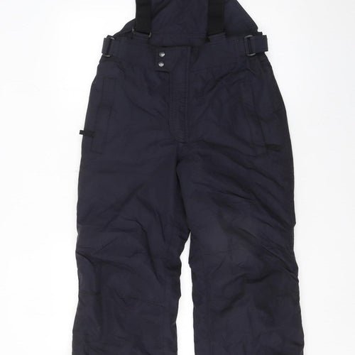 Quechua Women's Black Ski Spirit Snow Pants Size S Waterproof Winter Trousers