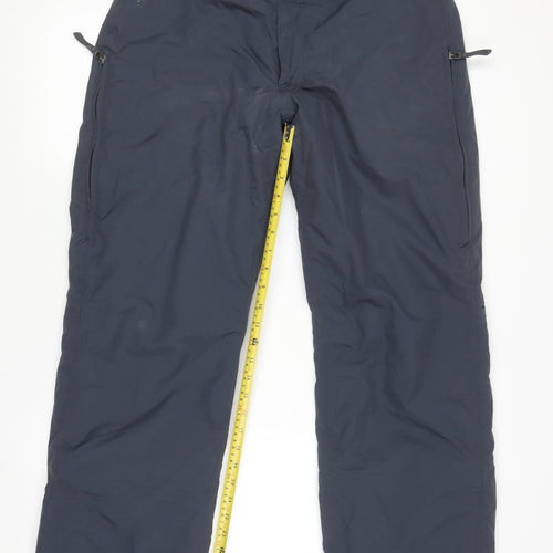 Helly Hansen Mens Navy Blue M Snow Pants Waterproof Insulated Trousers