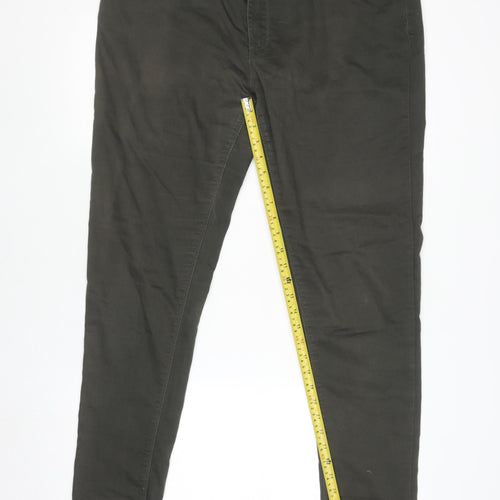 Laura G Ultra Soft Super Skinny Black Jeans Women UK 18