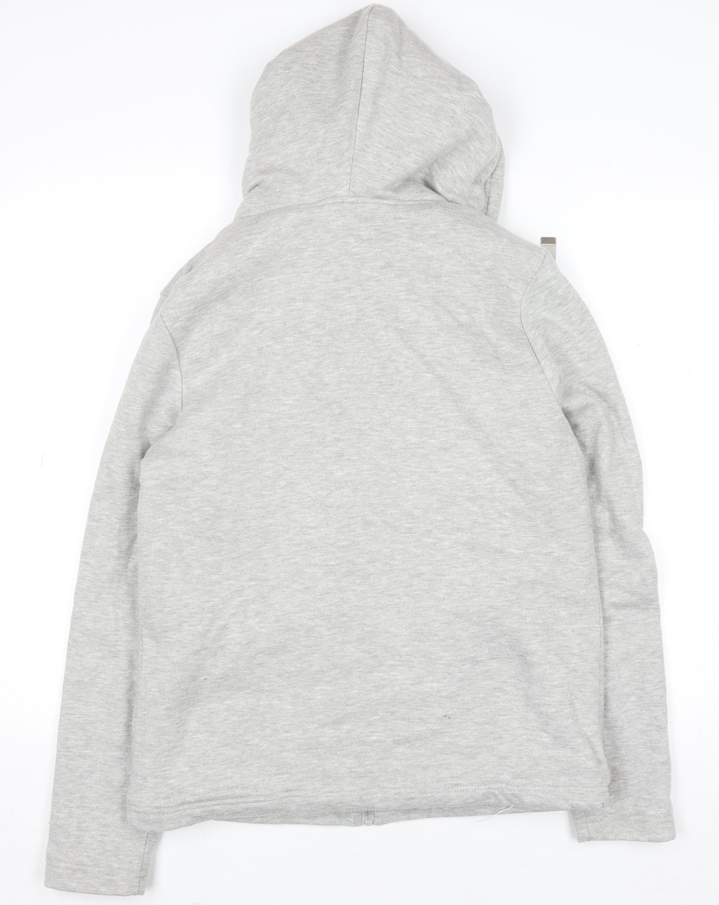 Peter Storm Women's Grey Full Zip Hoodie Size 10 Lined Warm Casual