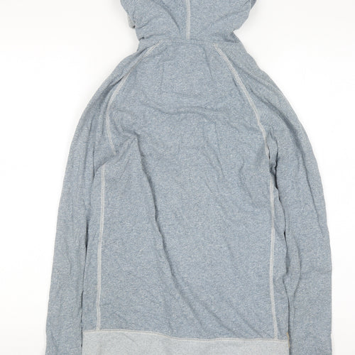 Next Men's Grey Full Zip Cotton Hoodie XS Lightweight Casual