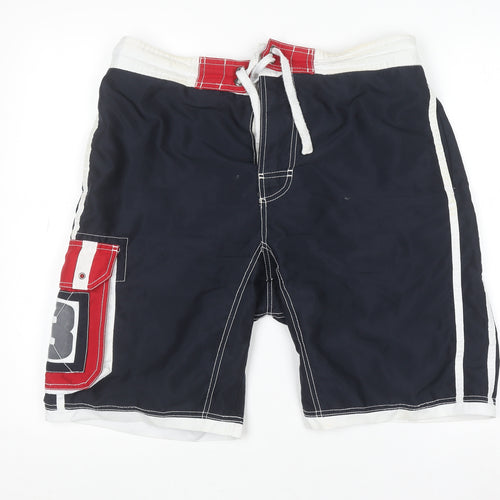 Cedarwood State Active Men's Navy Red Board Shorts XL Quick Dry
