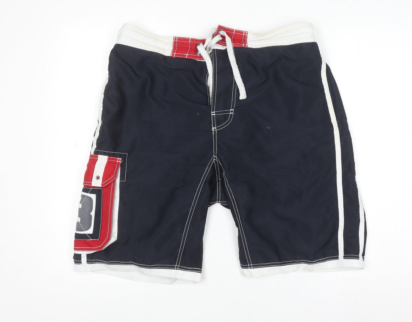 Cedarwood State Active Men's Navy Red Board Shorts XL Quick Dry