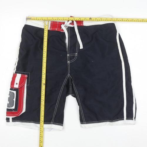 Cedarwood State Active Men's Navy Red Board Shorts XL Quick Dry