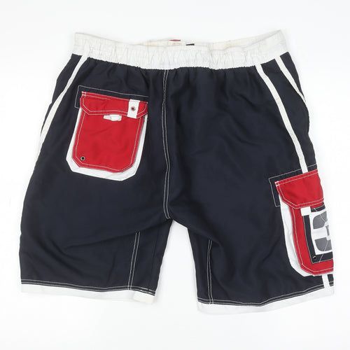 Cedarwood State Active Men's Navy Red Board Shorts XL Quick Dry