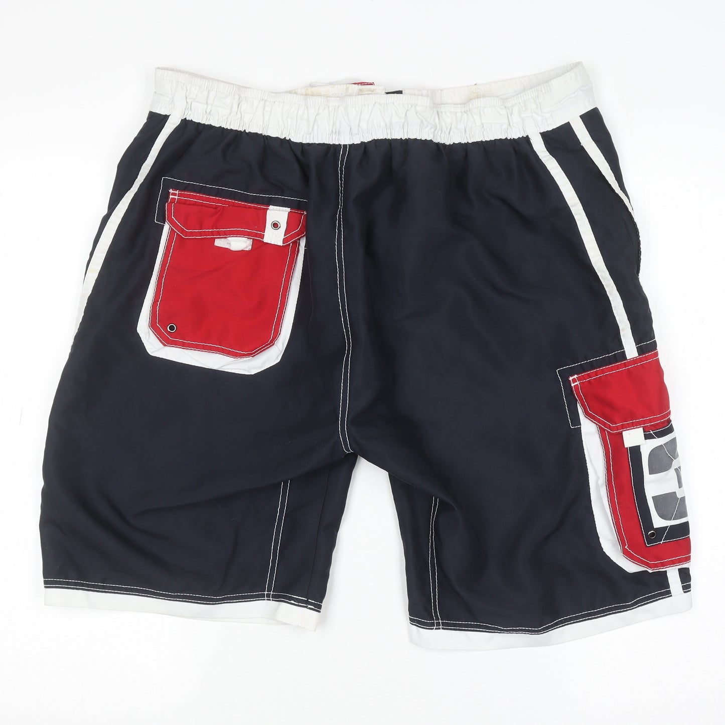 Cedarwood State Active Men's Navy Red Board Shorts XL Quick Dry