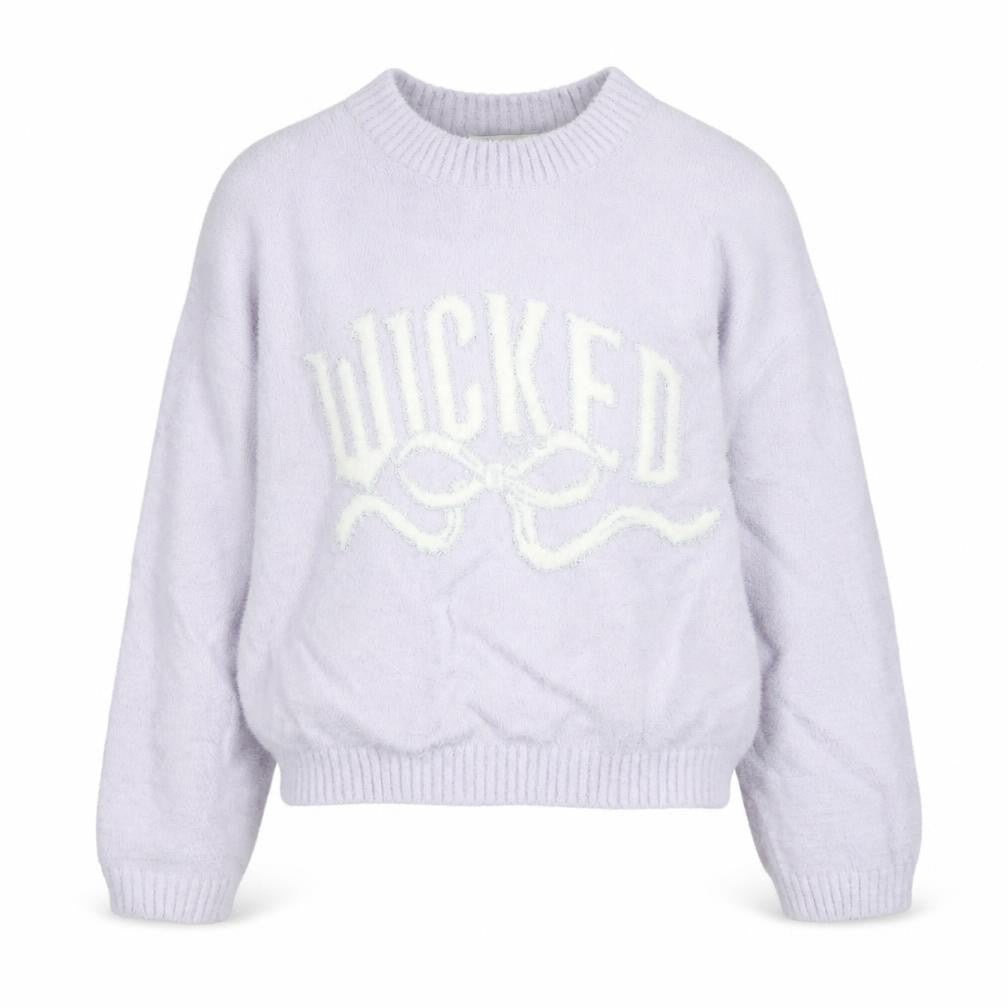 Marks and Spencer Girls Lilac Wicked Pullover Jumper 10-11 Years Soft Knit