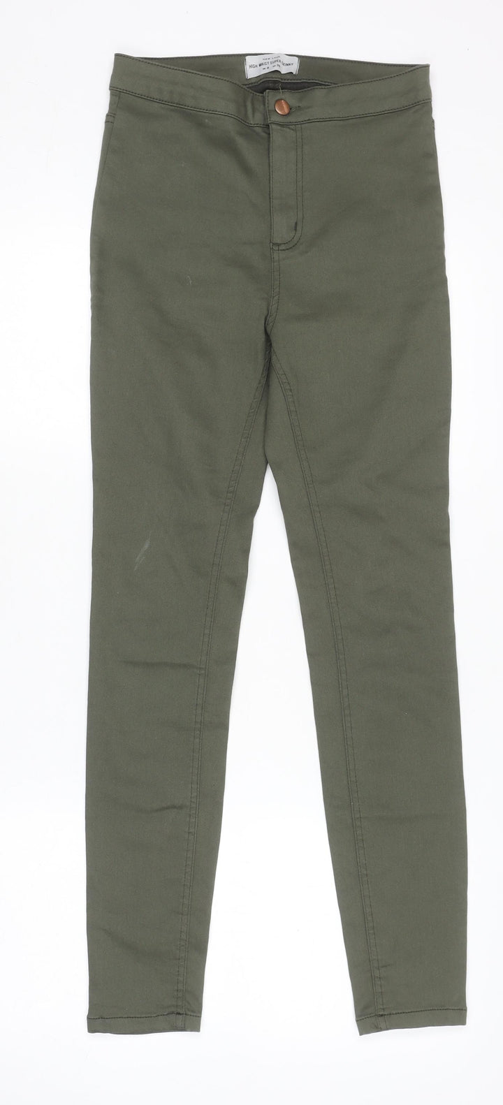 New Look Women’s Green High Waist Super Skinny Jegging UK 8