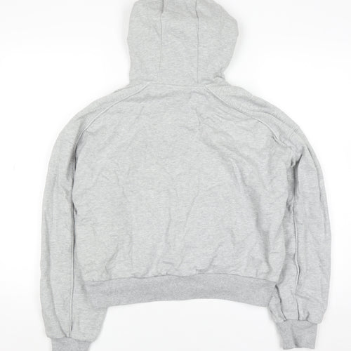 H&M Move Women's Grey Small Hoodie Pullover Cotton Blend Casual