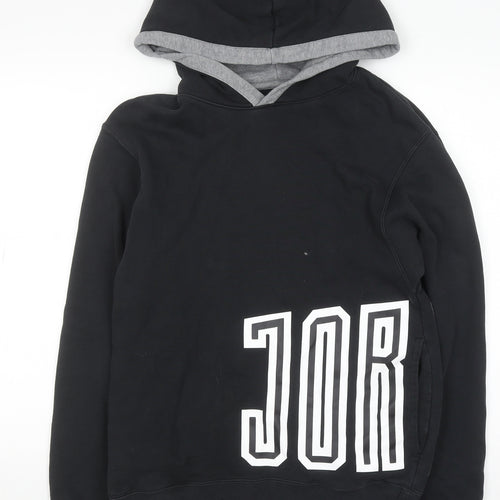 Jordan Men’s Black XS Pullover Hoodie with Logo Print