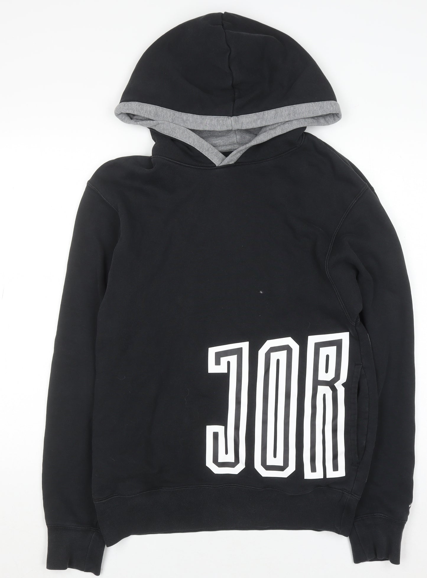 Jordan Men’s Black XS Pullover Hoodie with Logo Print