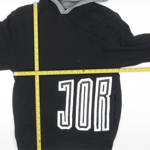 Jordan Men’s Black XS Pullover Hoodie with Logo Print