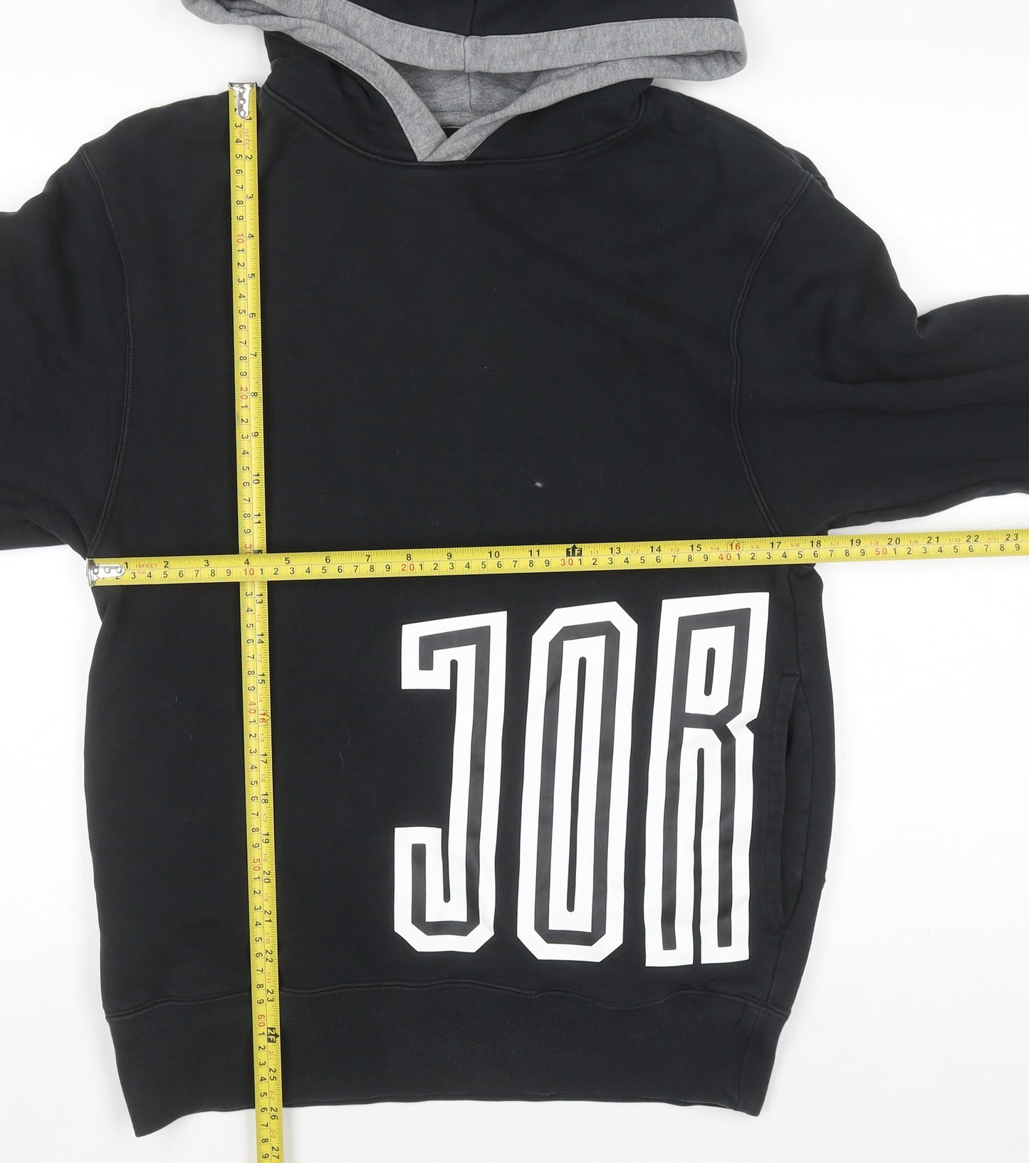Jordan Men’s Black XS Pullover Hoodie with Logo Print