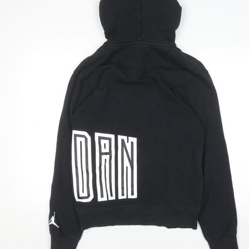 Jordan Men’s Black XS Pullover Hoodie with Logo Print