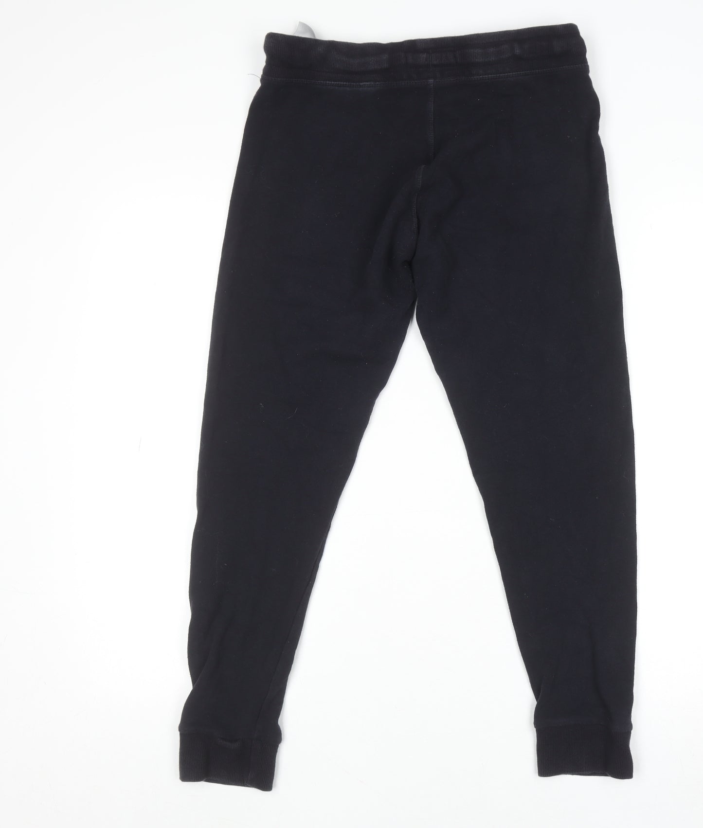 Jack Wills Women's Black Jogger Sweatpants UK 12 Cotton Blend