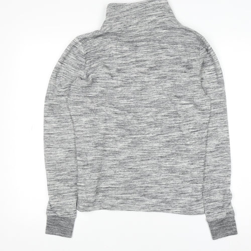 Victoria’s Secret PINK Womens Grey 1/2 Zip Pullover Sweatshirt XS