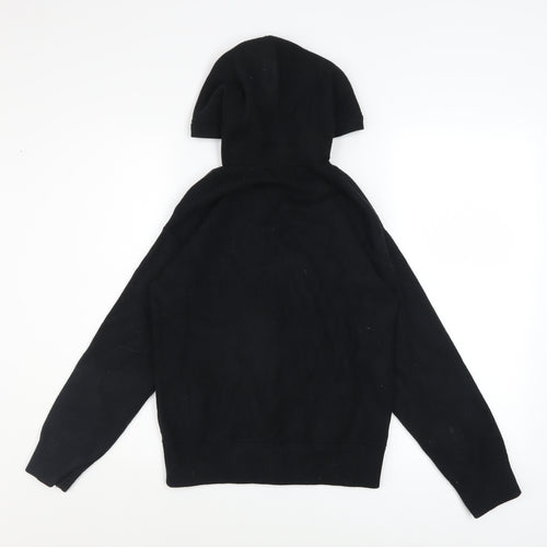 Marks and Spencer Women’s Black Hooded Zip Basic Jacket Size S
