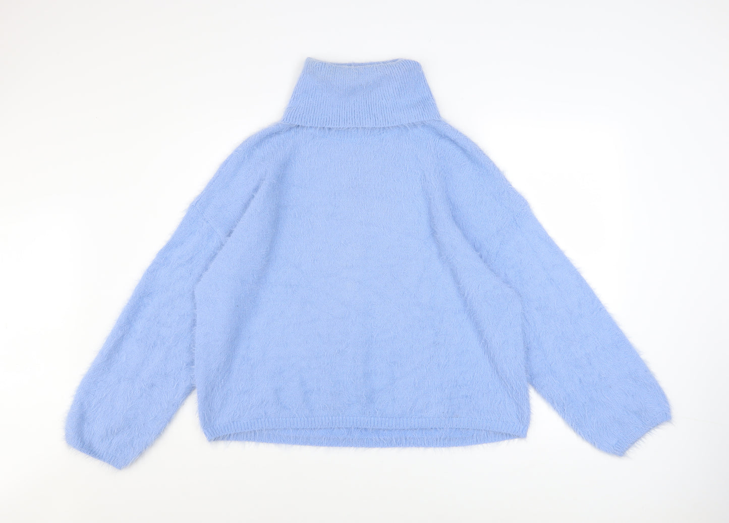 Vero Moda Women’s Blue Roll Neck Long Sleeve Pullover Jumper XL