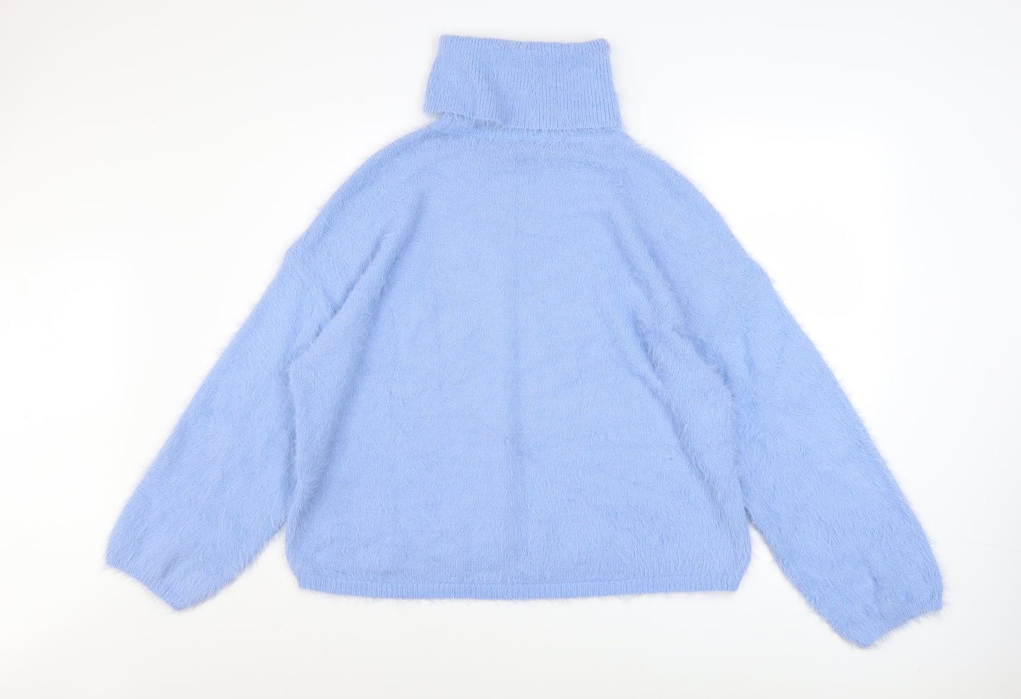 Vero Moda Women’s Blue Roll Neck Long Sleeve Pullover Jumper XL